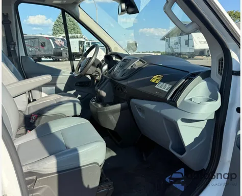 2018 Ford Transit T-250 from USA, damaged, VIN 1FDYR5ZM1JKA99604